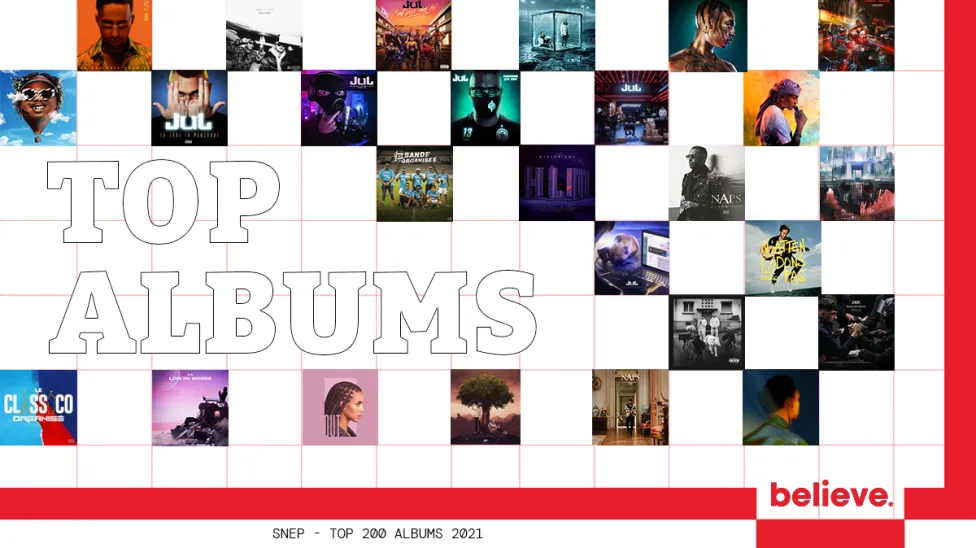 Believe scores a landmark performance and becomes the #2 player in the market for French artists