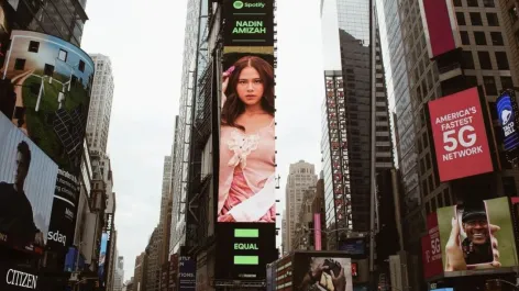 Nadin Times Square Billboard for Spotify Equal